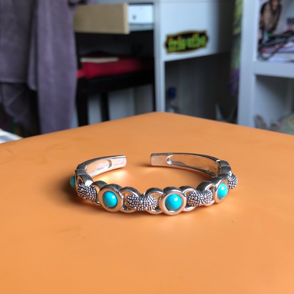 Michael Dawkins Sleeping Beauty turquoise Cuff